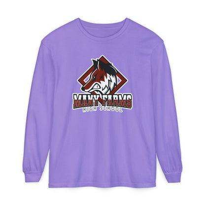 Garment-Dyed Long Sleeve Tee