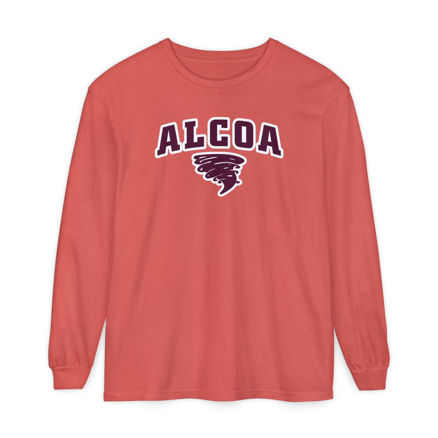 Garment-Dyed Long Sleeve Tee