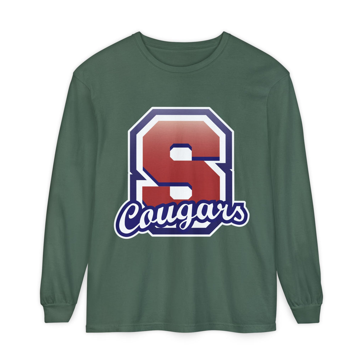 Garment-Dyed Long Sleeve Tee