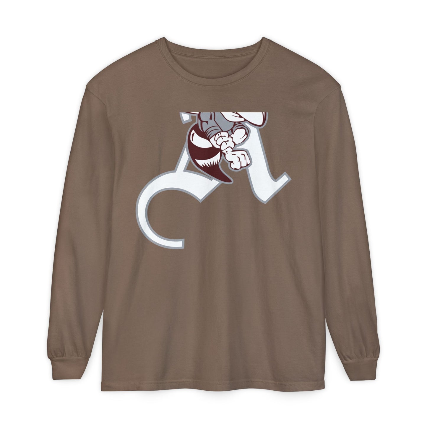 Garment-Dyed Long Sleeve Tee