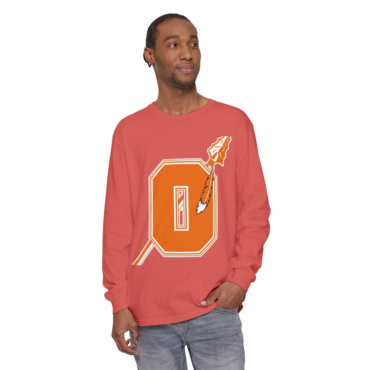Garment-Dyed Long Sleeve Tee
