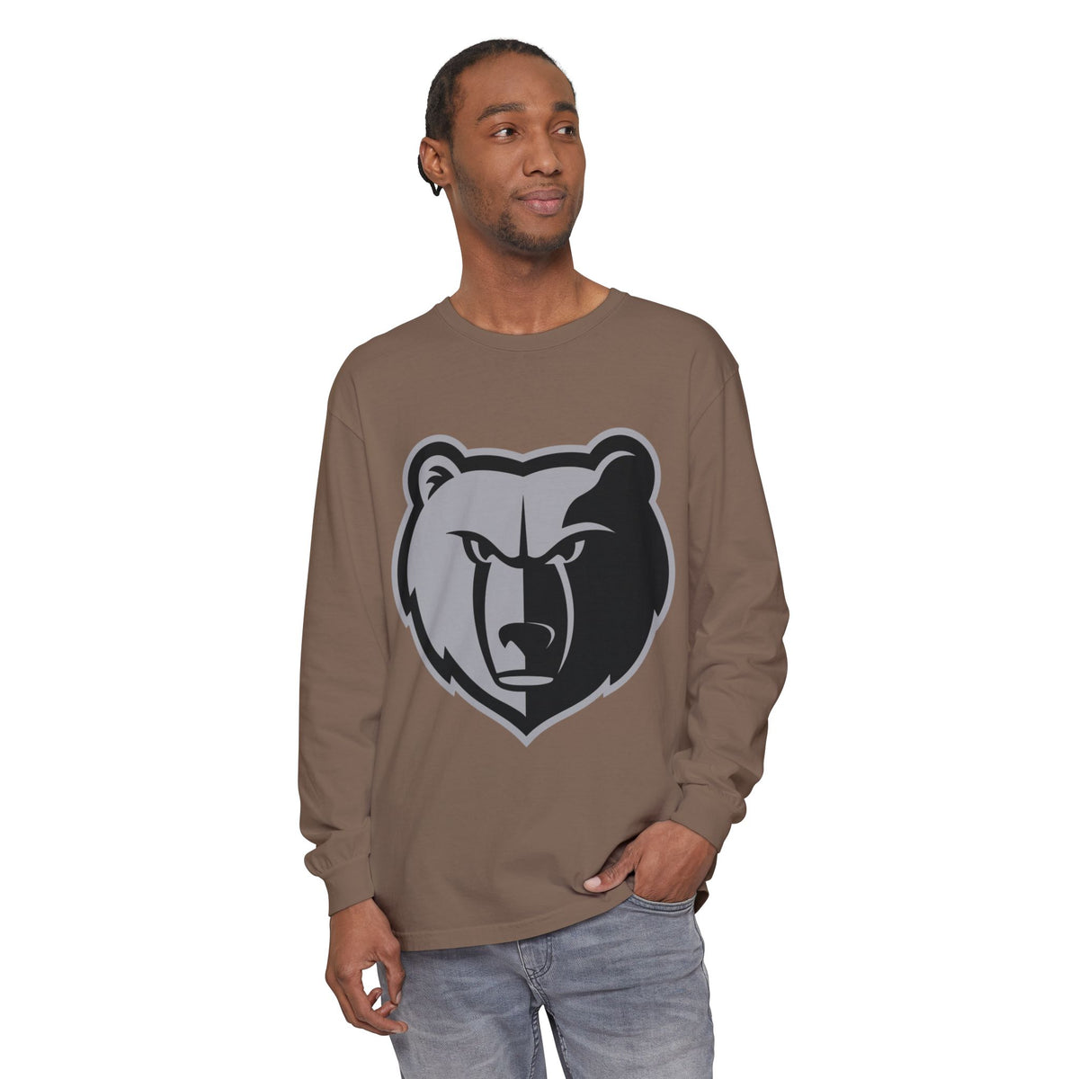 Garment-Dyed Long Sleeve Tee