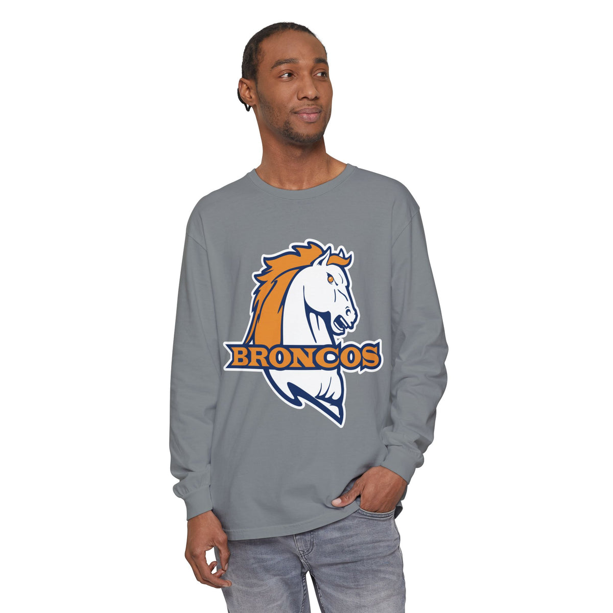 Garment-Dyed Long Sleeve Tee