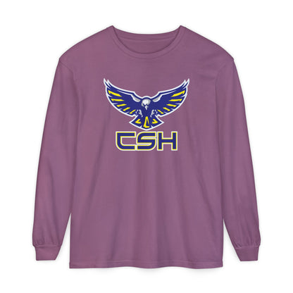 Garment-Dyed Long Sleeve Tee