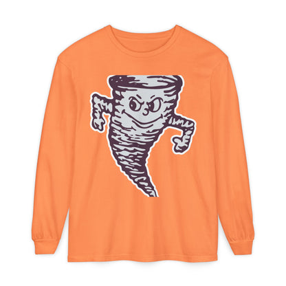 Garment-Dyed Long Sleeve Tee