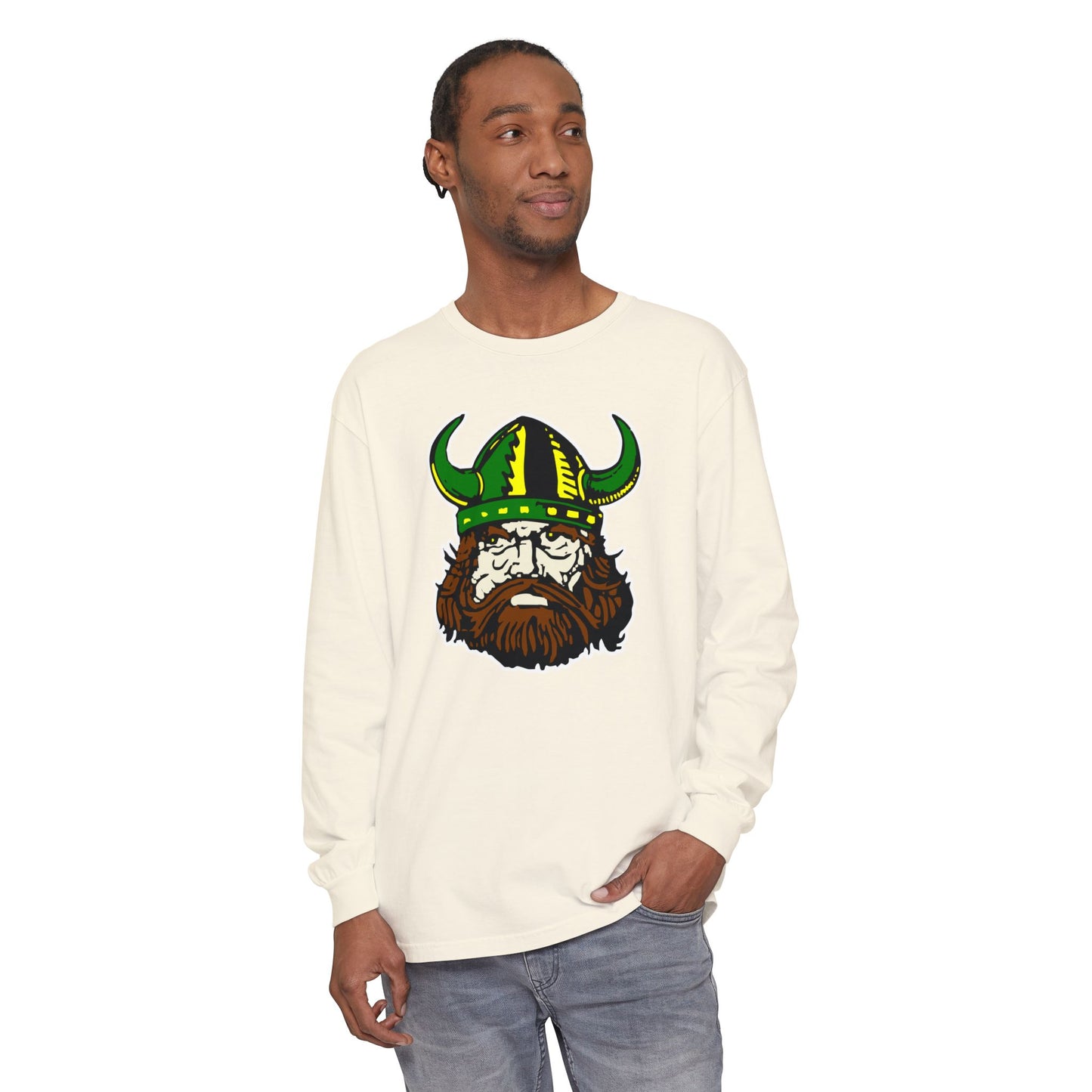 Garment-Dyed Long Sleeve Tee