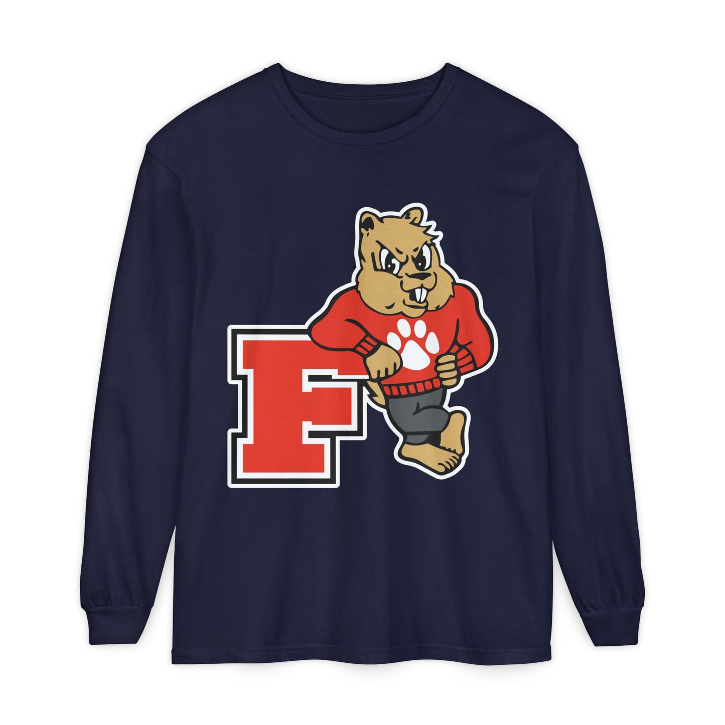 Garment-Dyed Long Sleeve Tee