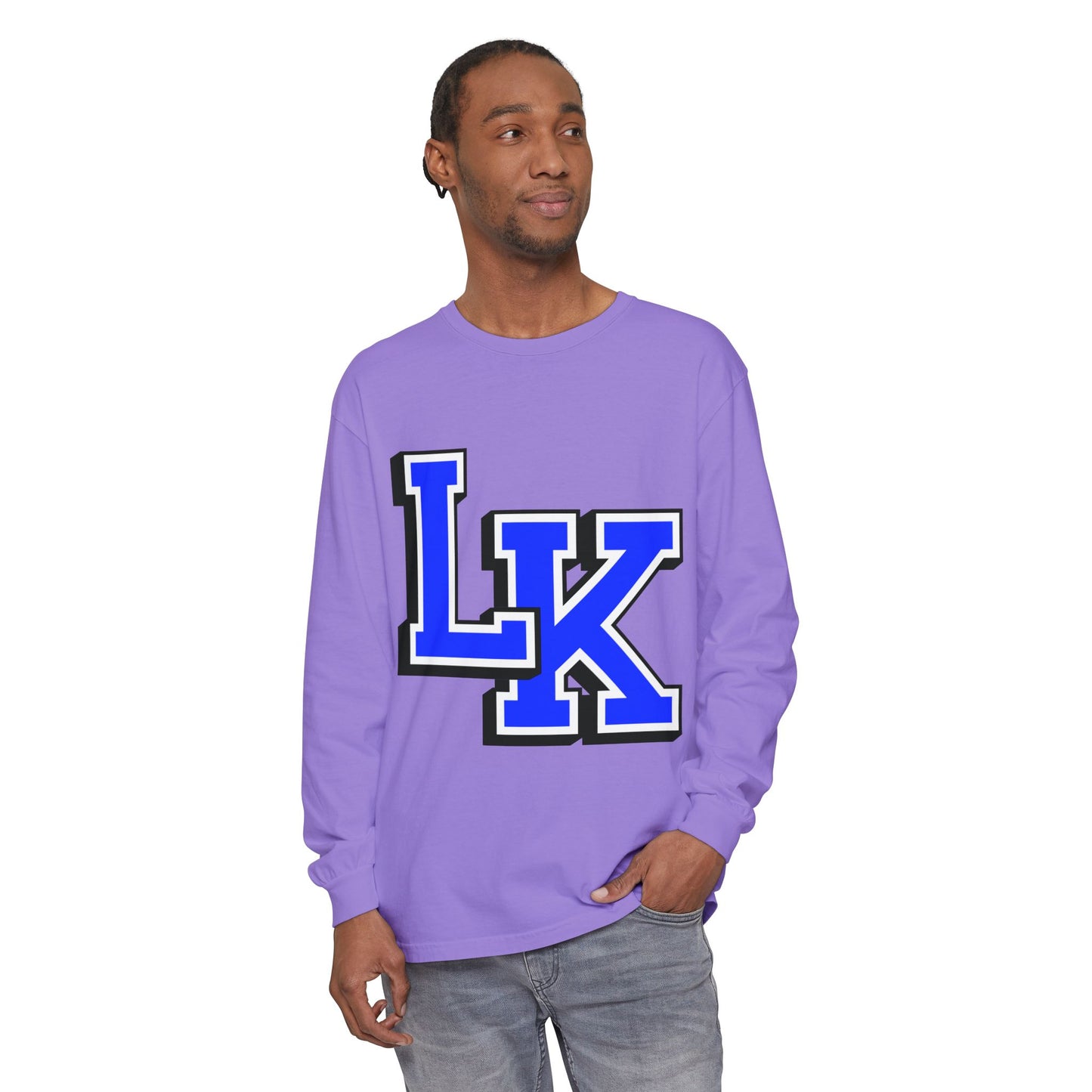 Garment-Dyed Long Sleeve Tee