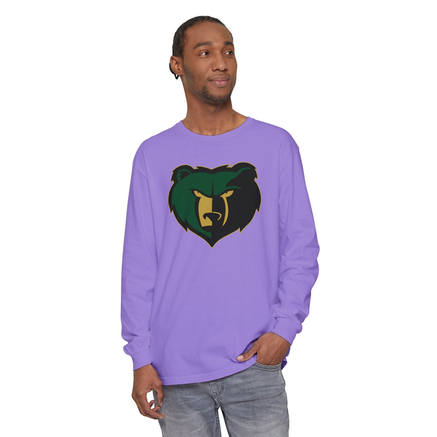 Garment-Dyed Long Sleeve Tee