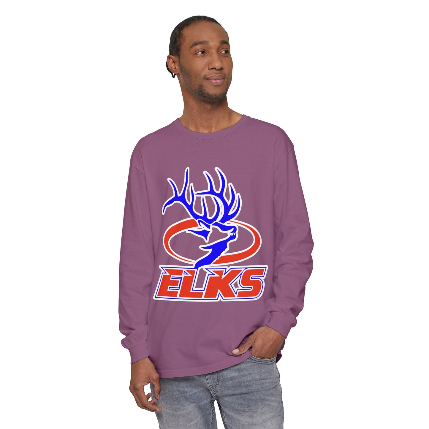 Garment-Dyed Long Sleeve Tee