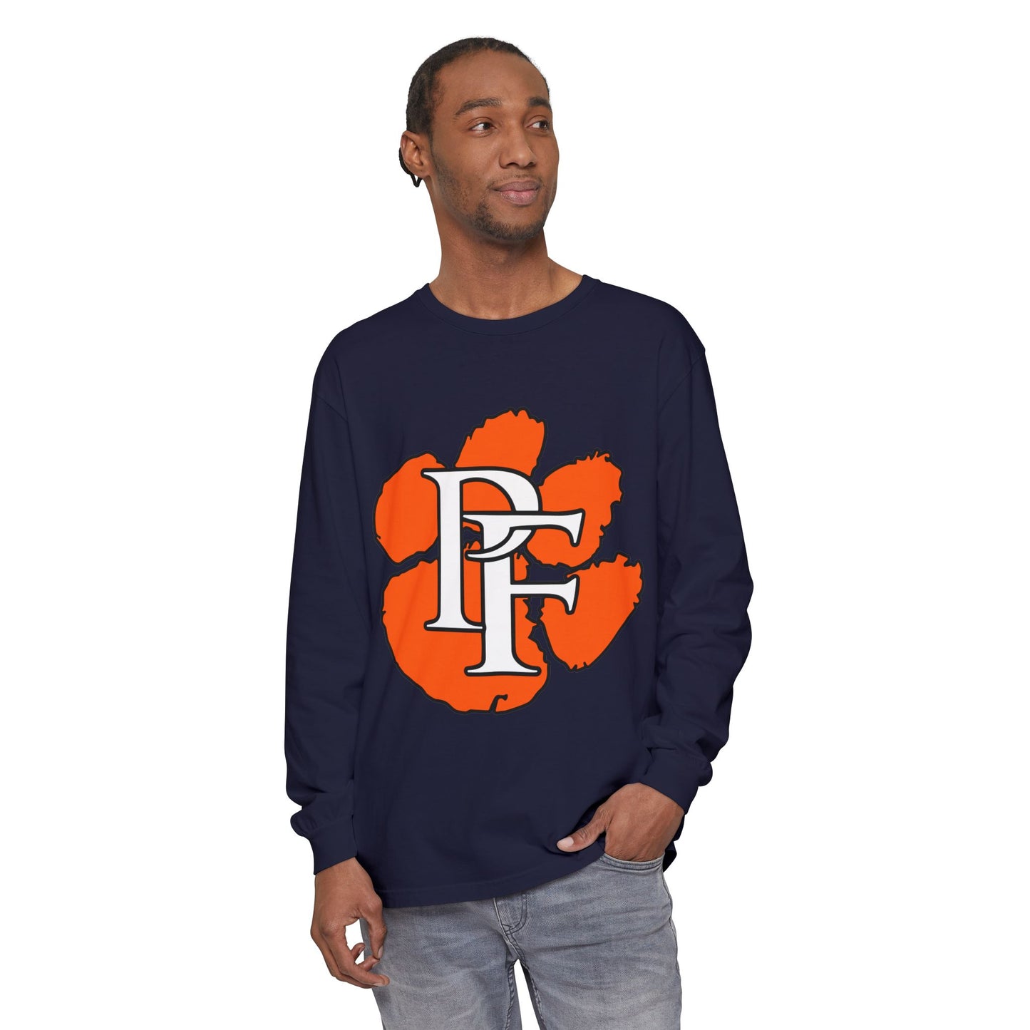 Garment-Dyed Long Sleeve Tee