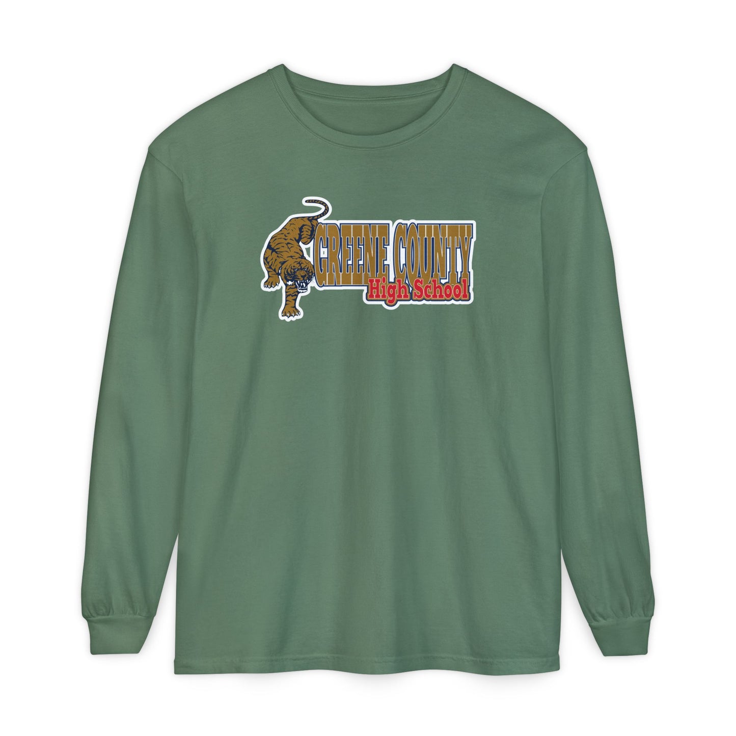Garment-Dyed Long Sleeve Tee