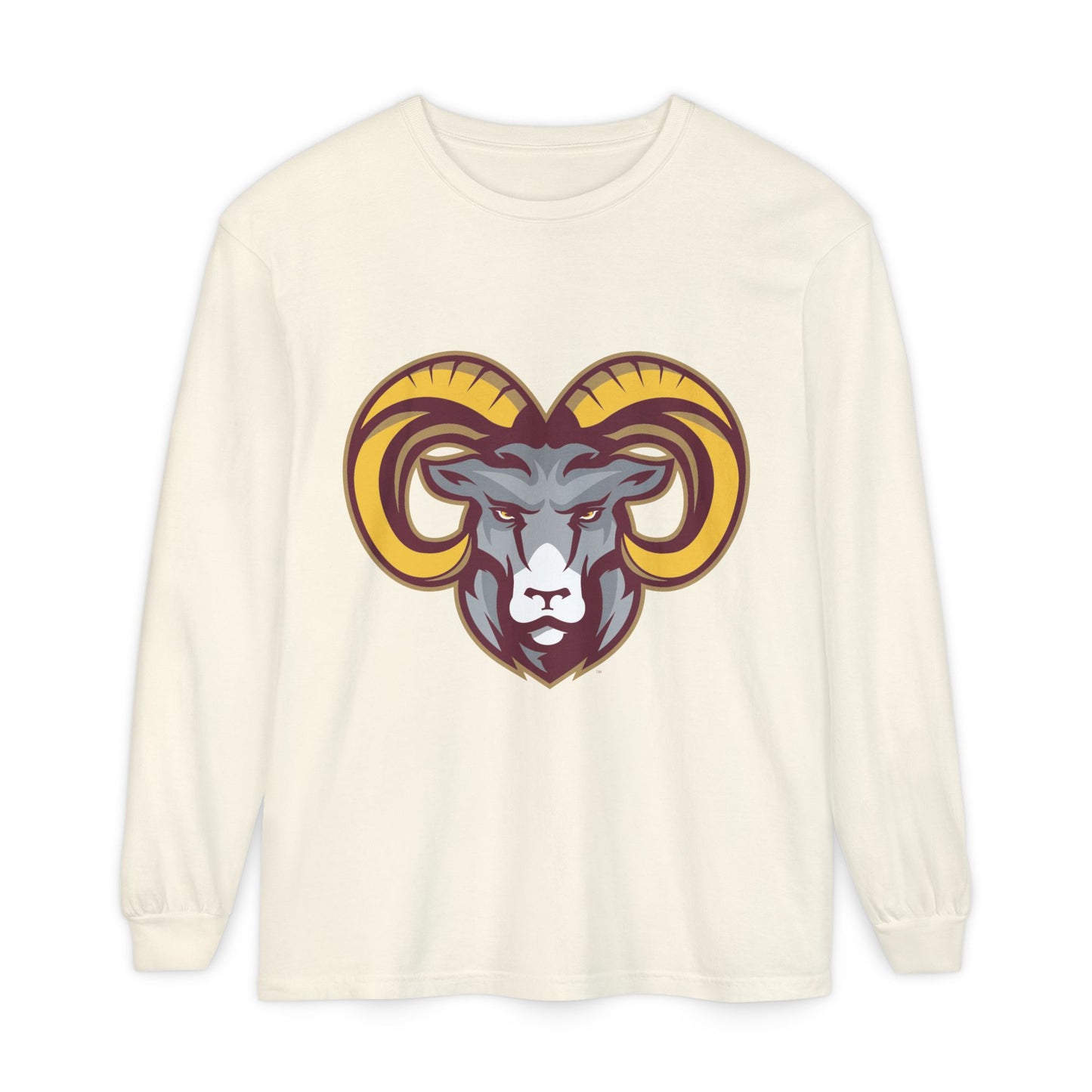 Garment-Dyed Long Sleeve Tee