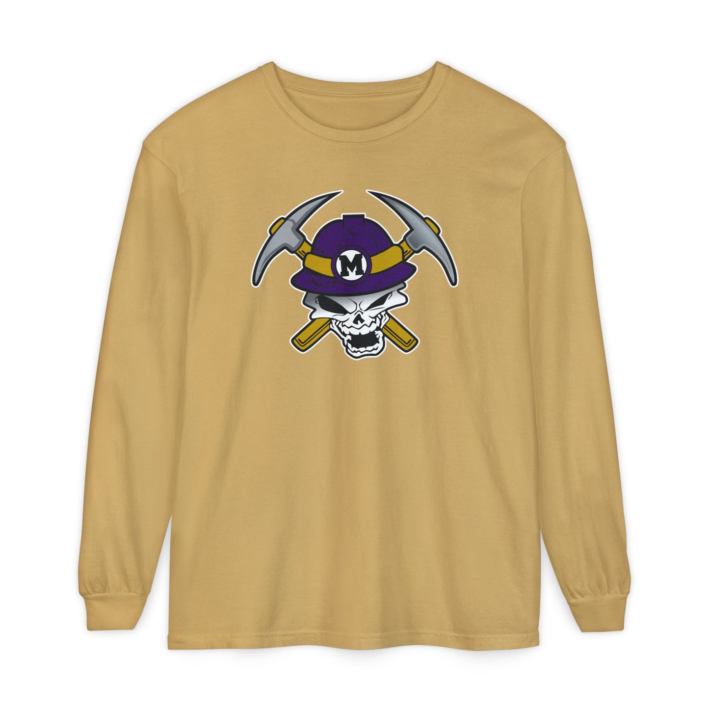 Garment-Dyed Long Sleeve Tee