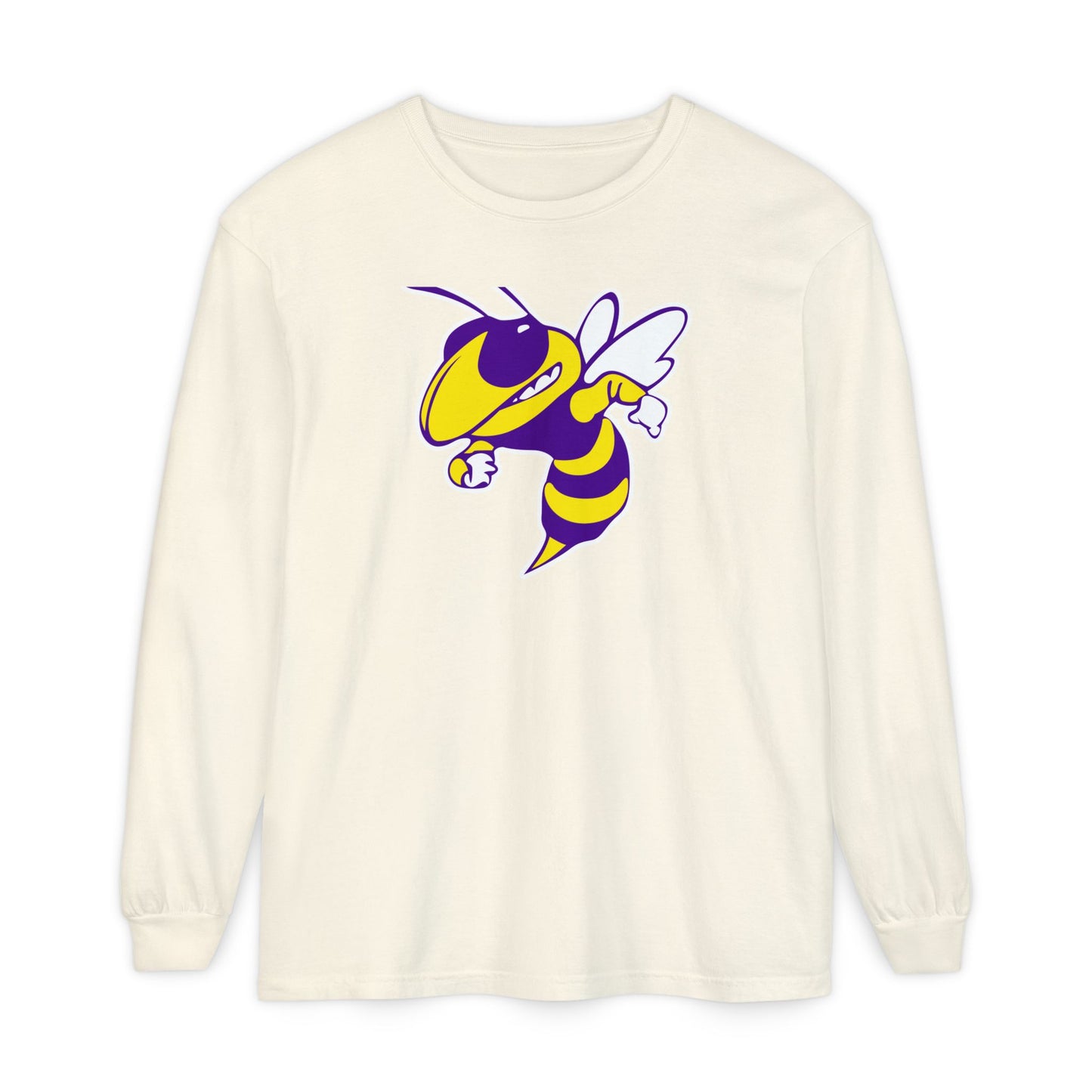 Garment-Dyed Long Sleeve Tee