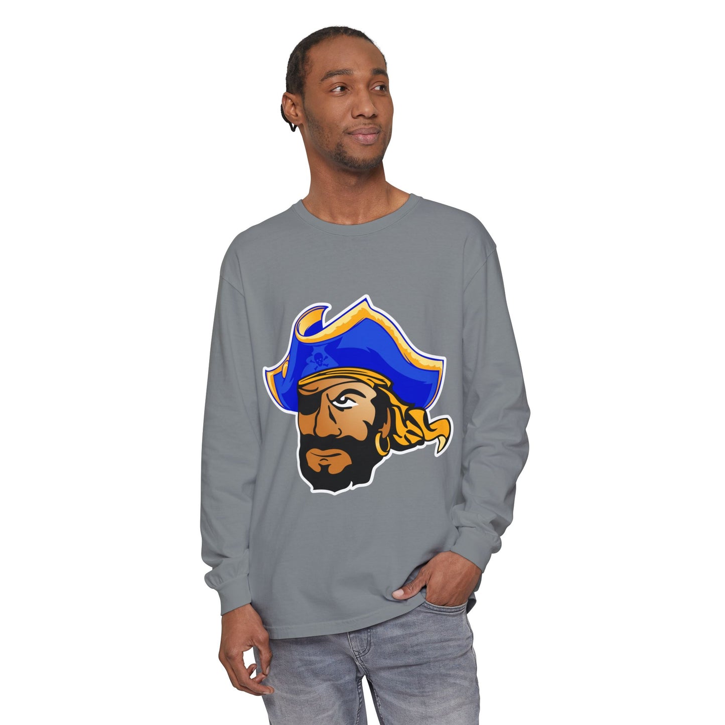 Garment-Dyed Long Sleeve Tee