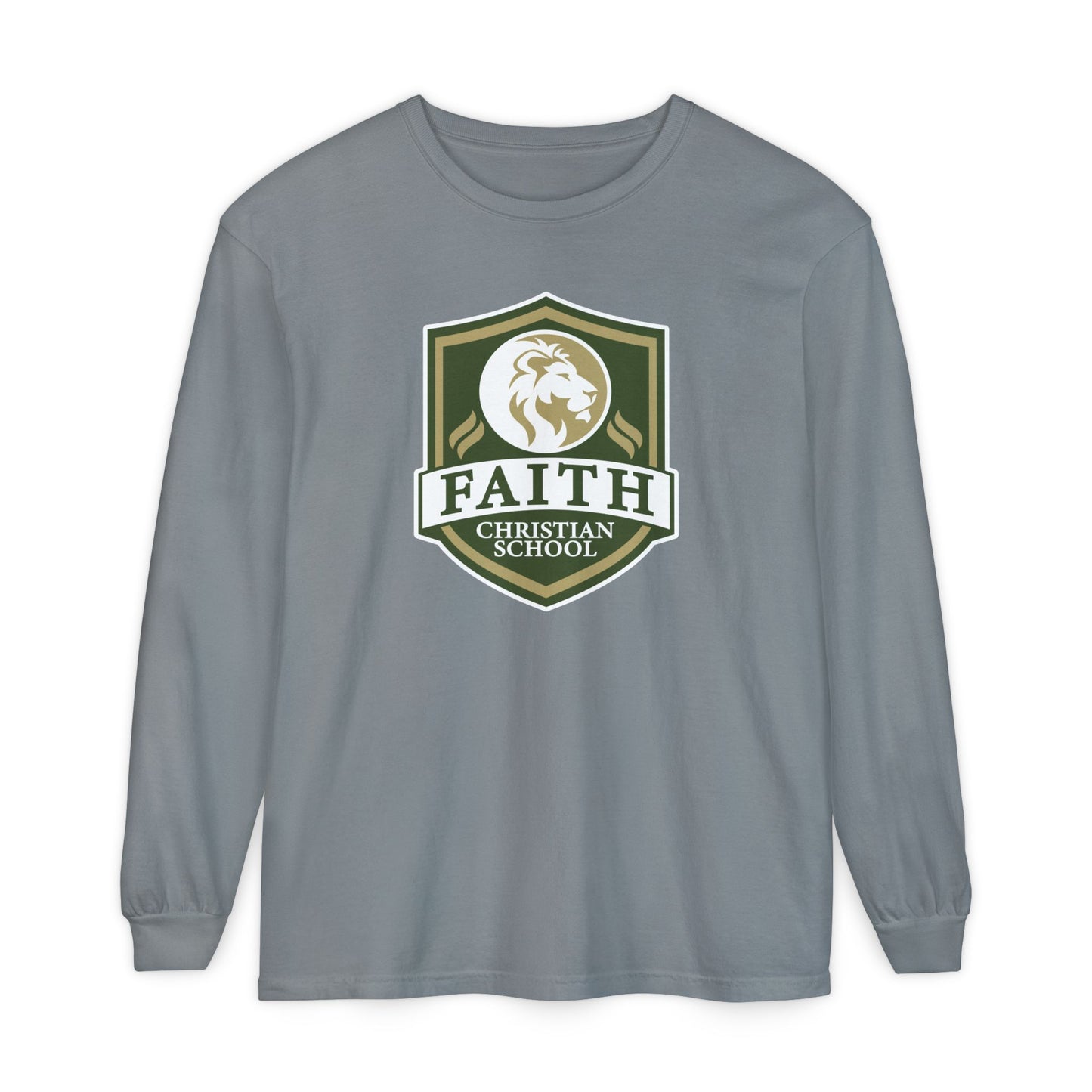 Garment-Dyed Long Sleeve Tee
