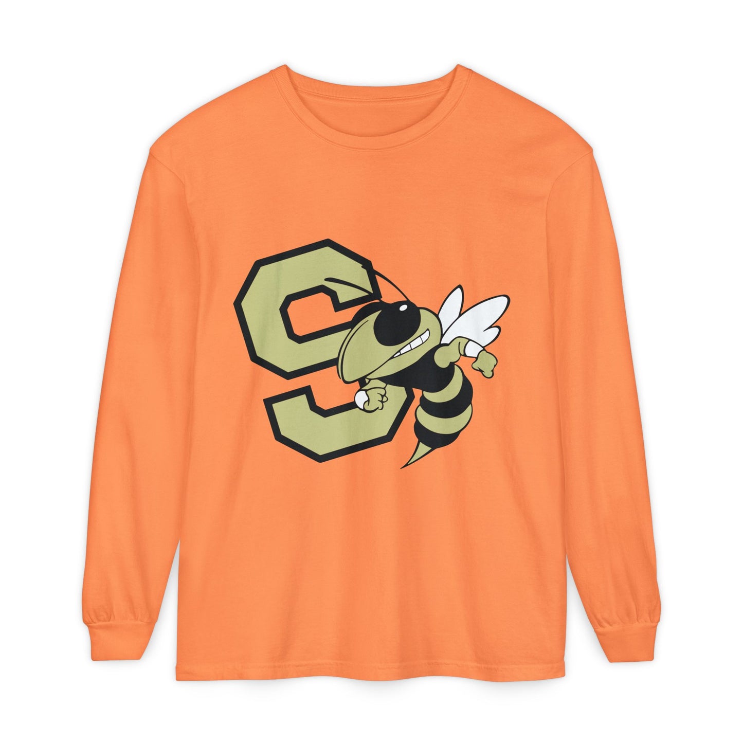 Garment-Dyed Long Sleeve Tee