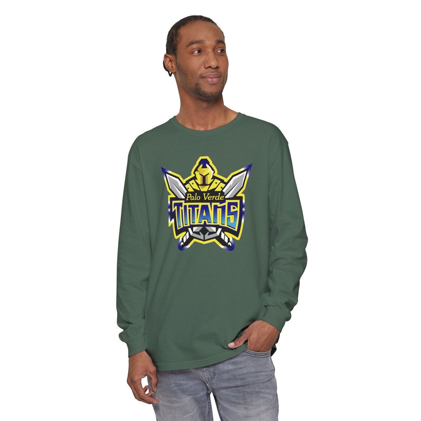 Garment-Dyed Long Sleeve Tee