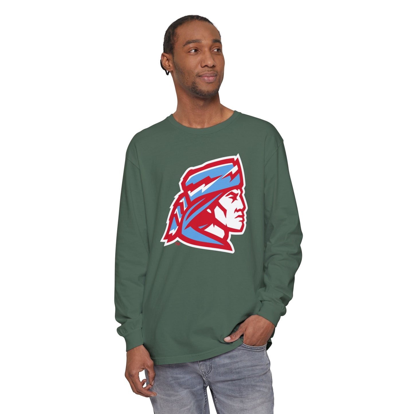 Garment-Dyed Long Sleeve Tee