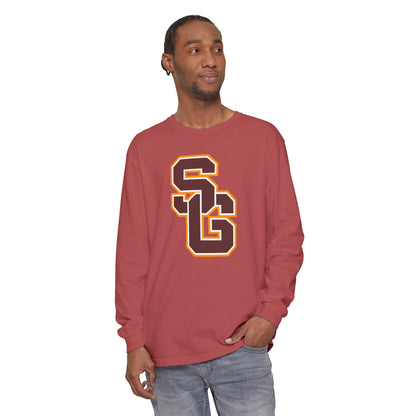 Garment-Dyed Long Sleeve Tee