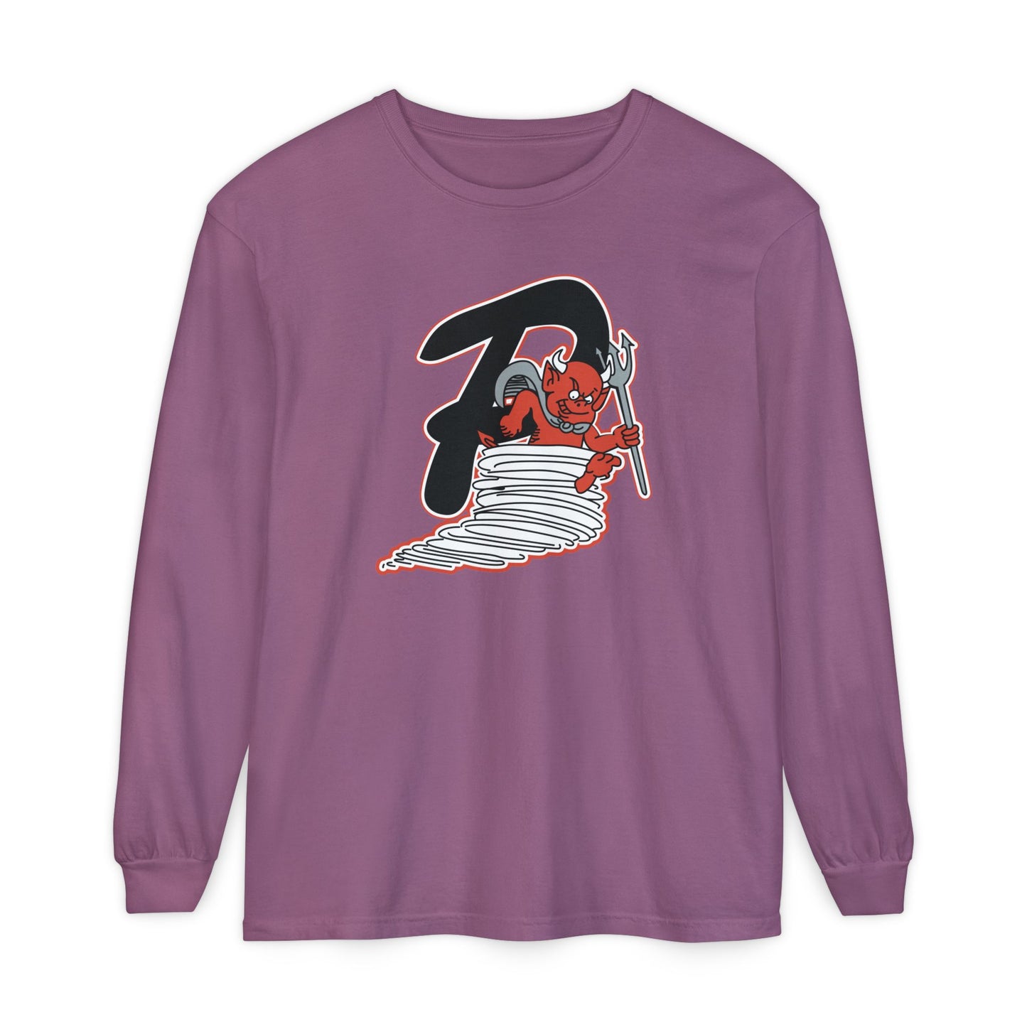 Garment-Dyed Long Sleeve Tee