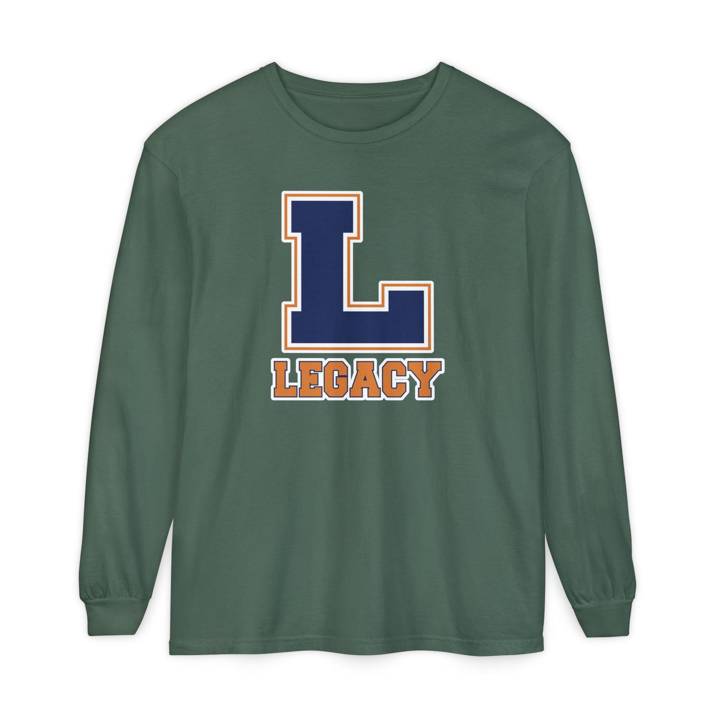 Garment-Dyed Long Sleeve Tee