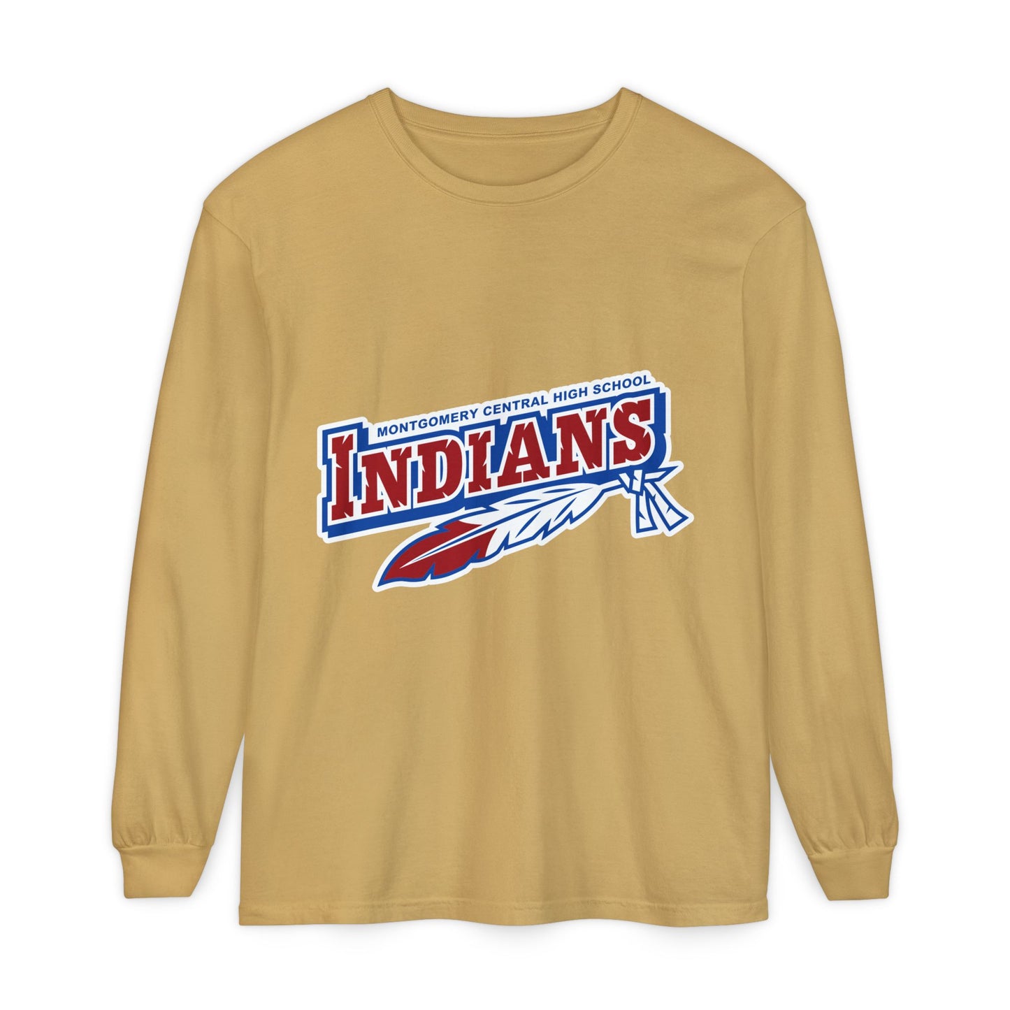 Garment-Dyed Long Sleeve Tee
