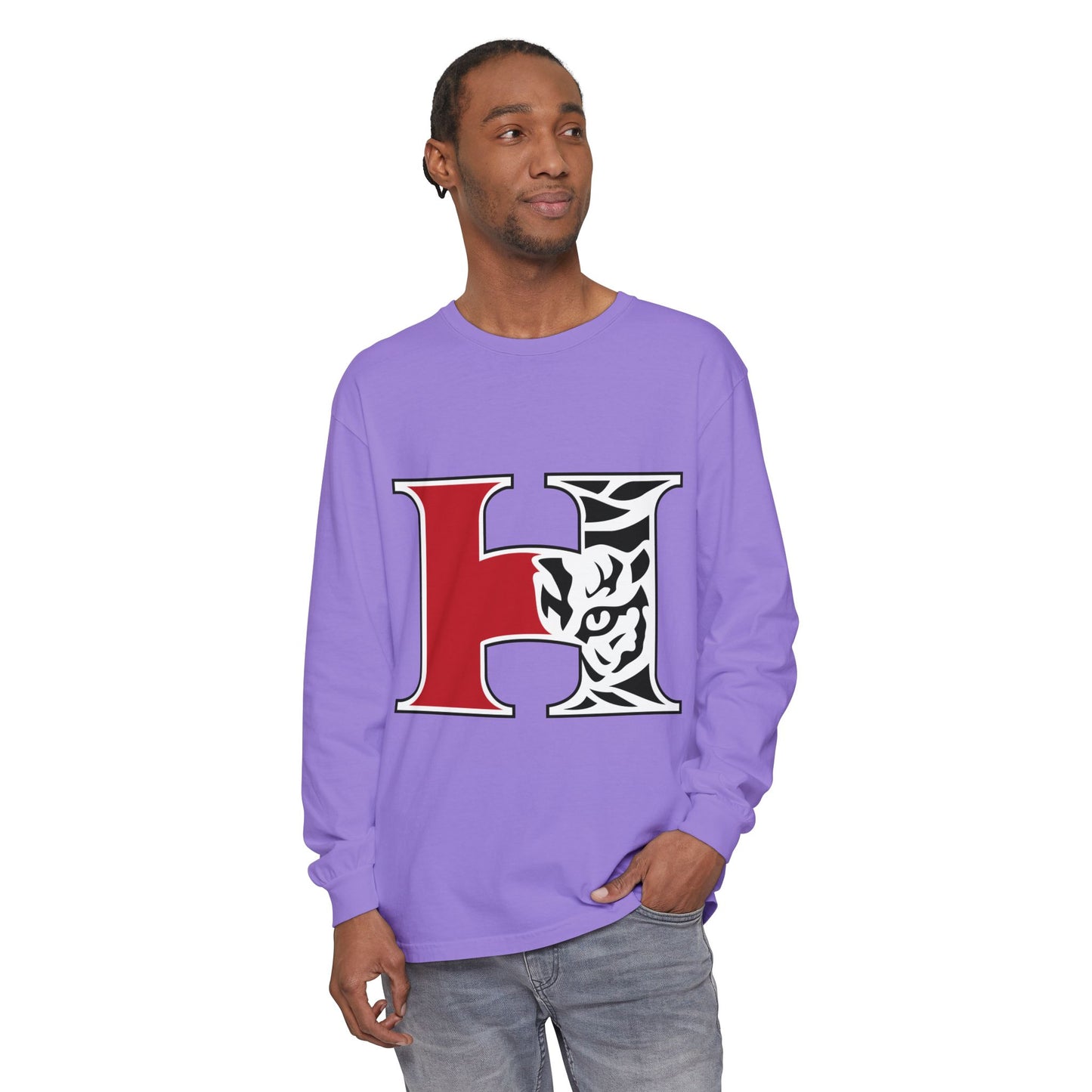 Garment-Dyed Long Sleeve Tee