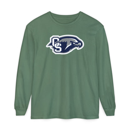Garment-Dyed Long Sleeve Tee