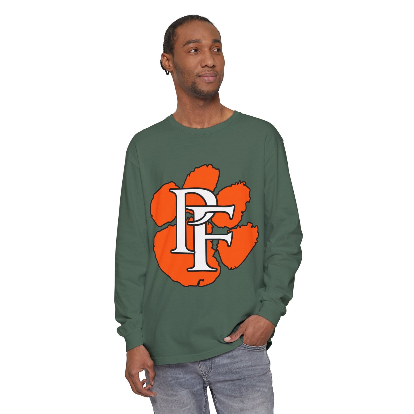 Garment-Dyed Long Sleeve Tee