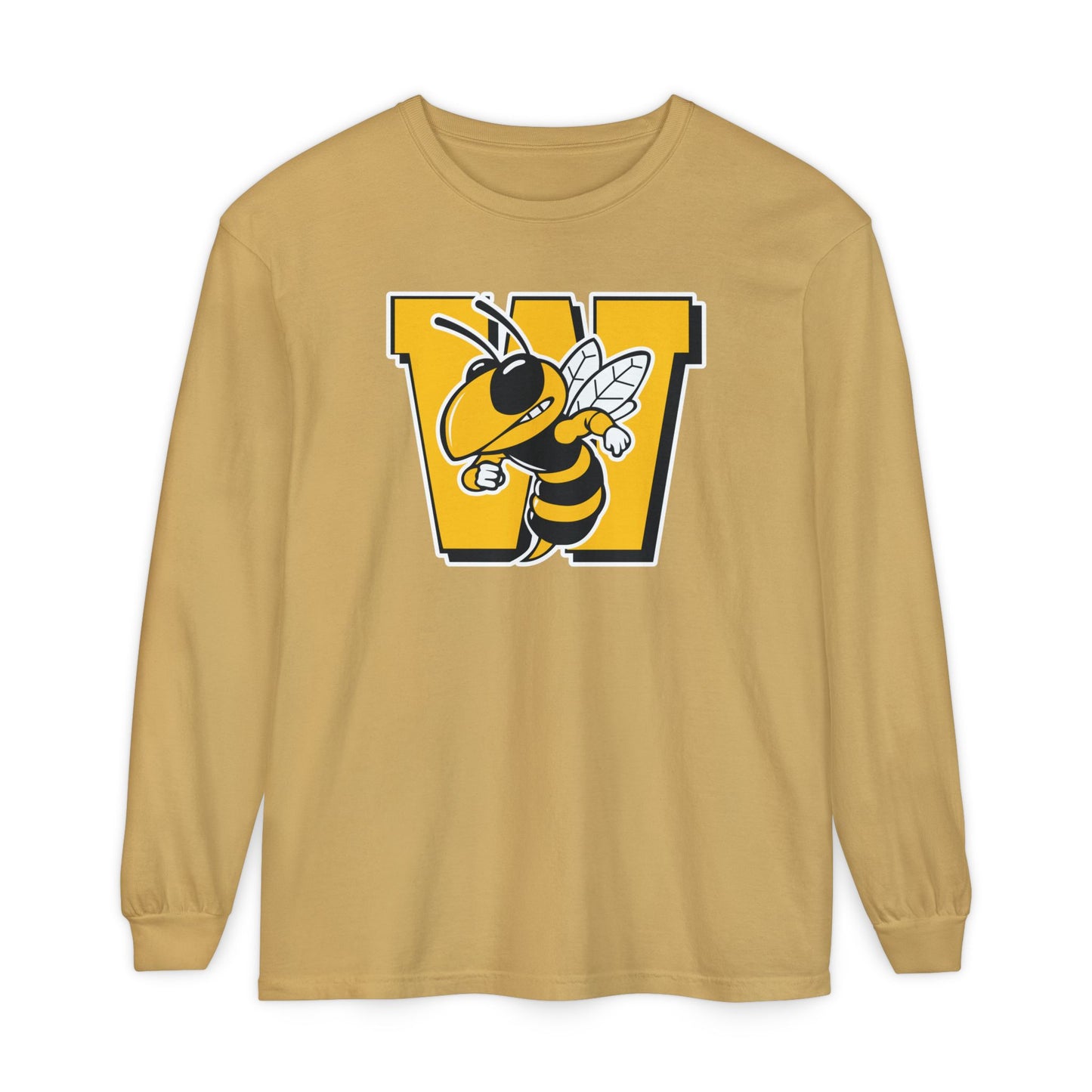 Garment-Dyed Long Sleeve Tee