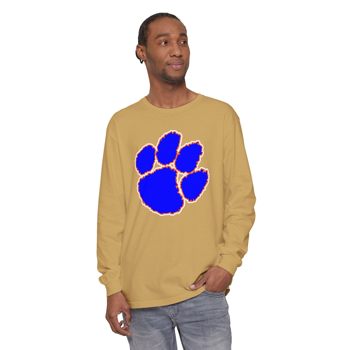 Garment-Dyed Long Sleeve Tee