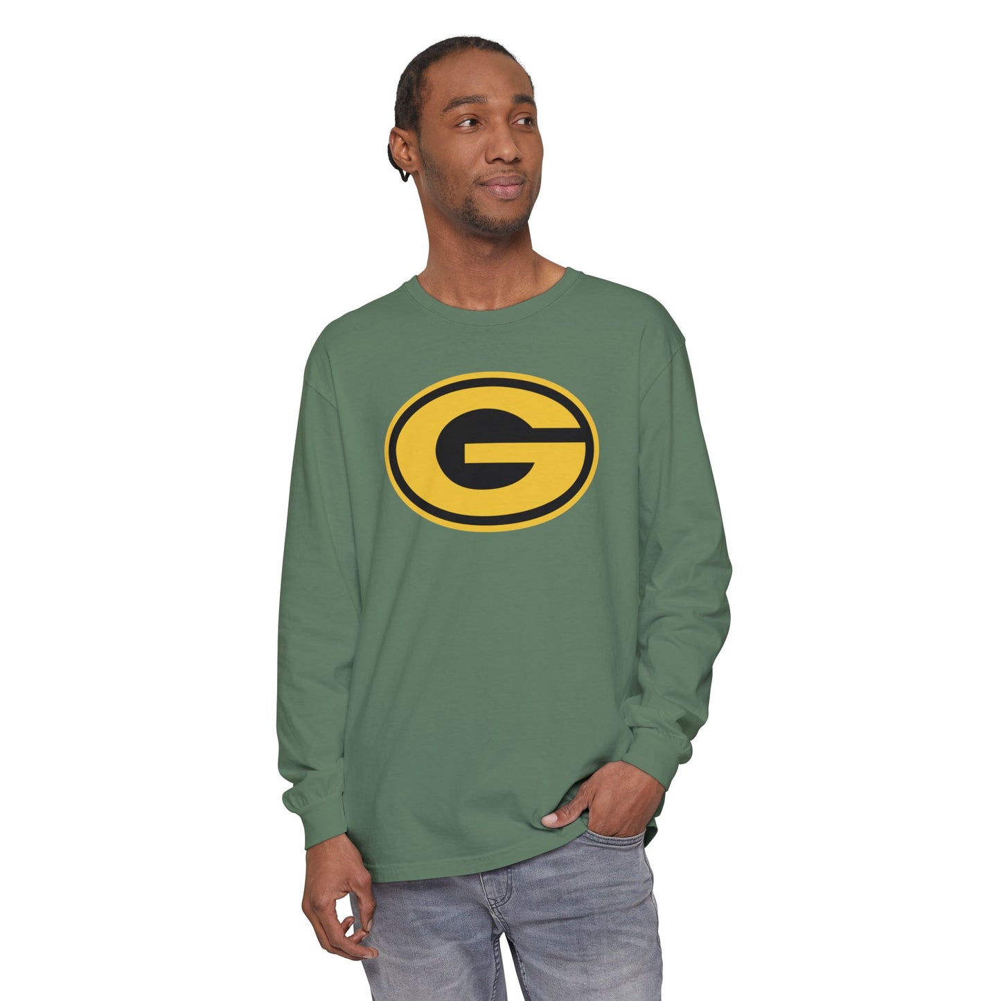 Garment-Dyed Long Sleeve Tee