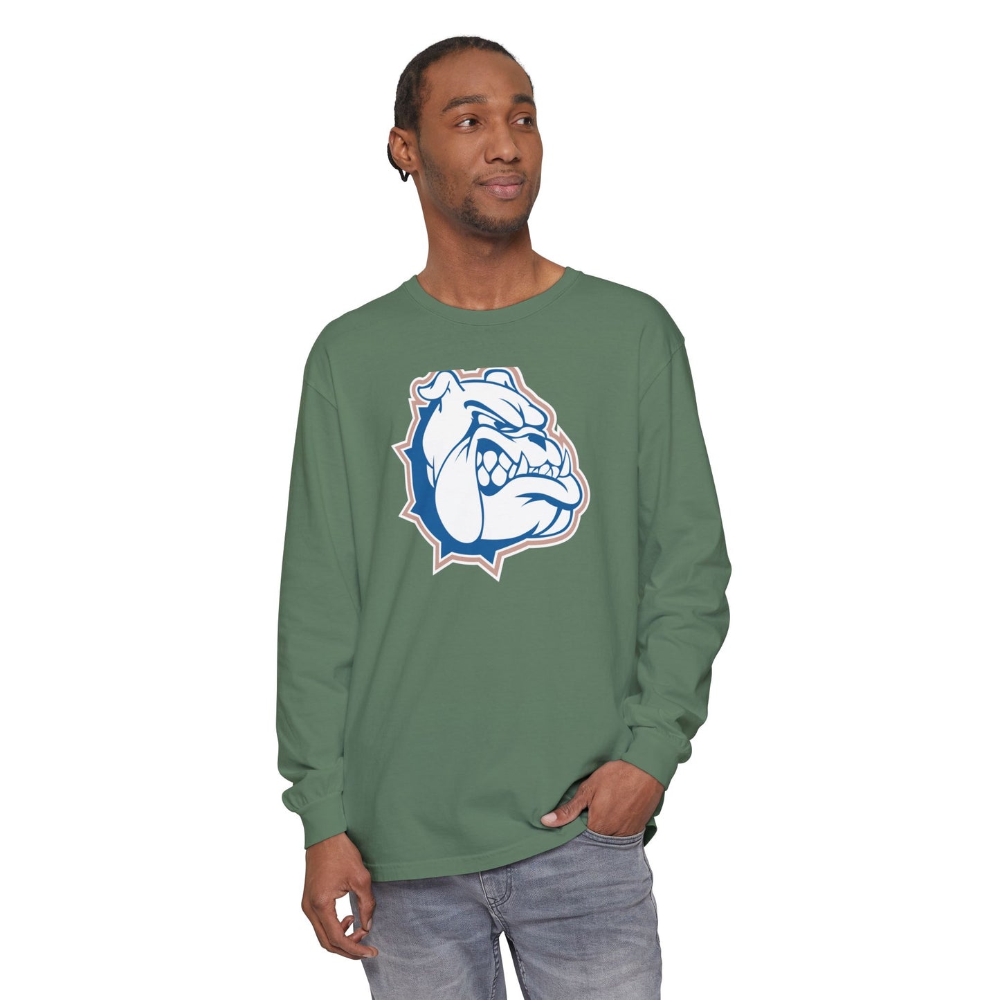 Garment-Dyed Long Sleeve Tee