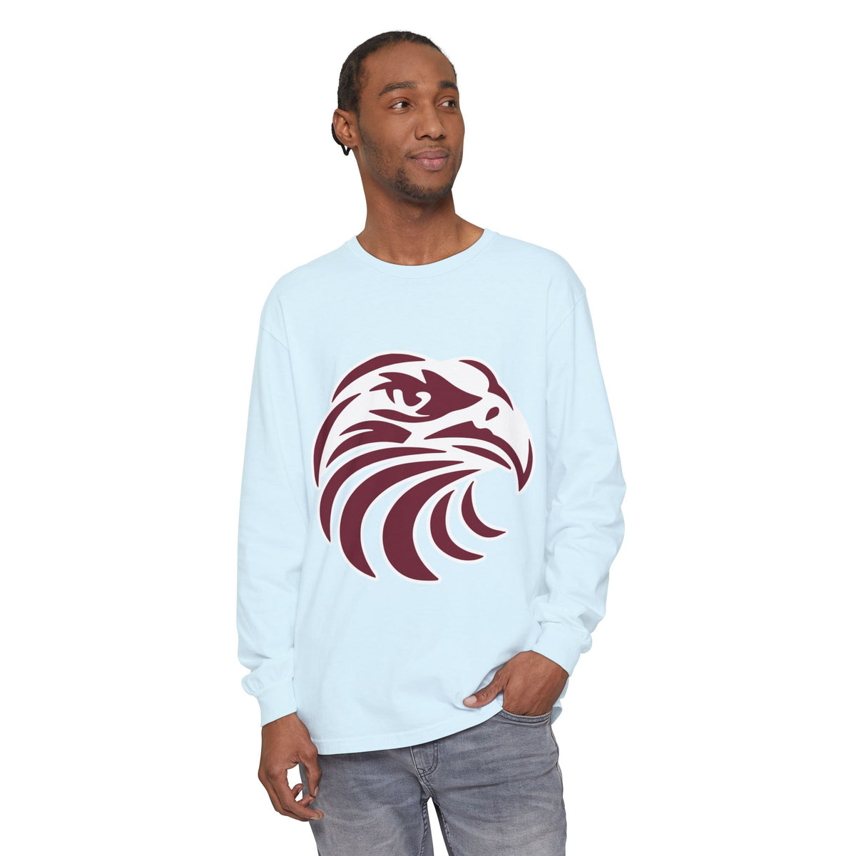 Garment-Dyed Long Sleeve Tee