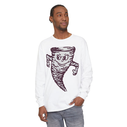 Garment-Dyed Long Sleeve Tee