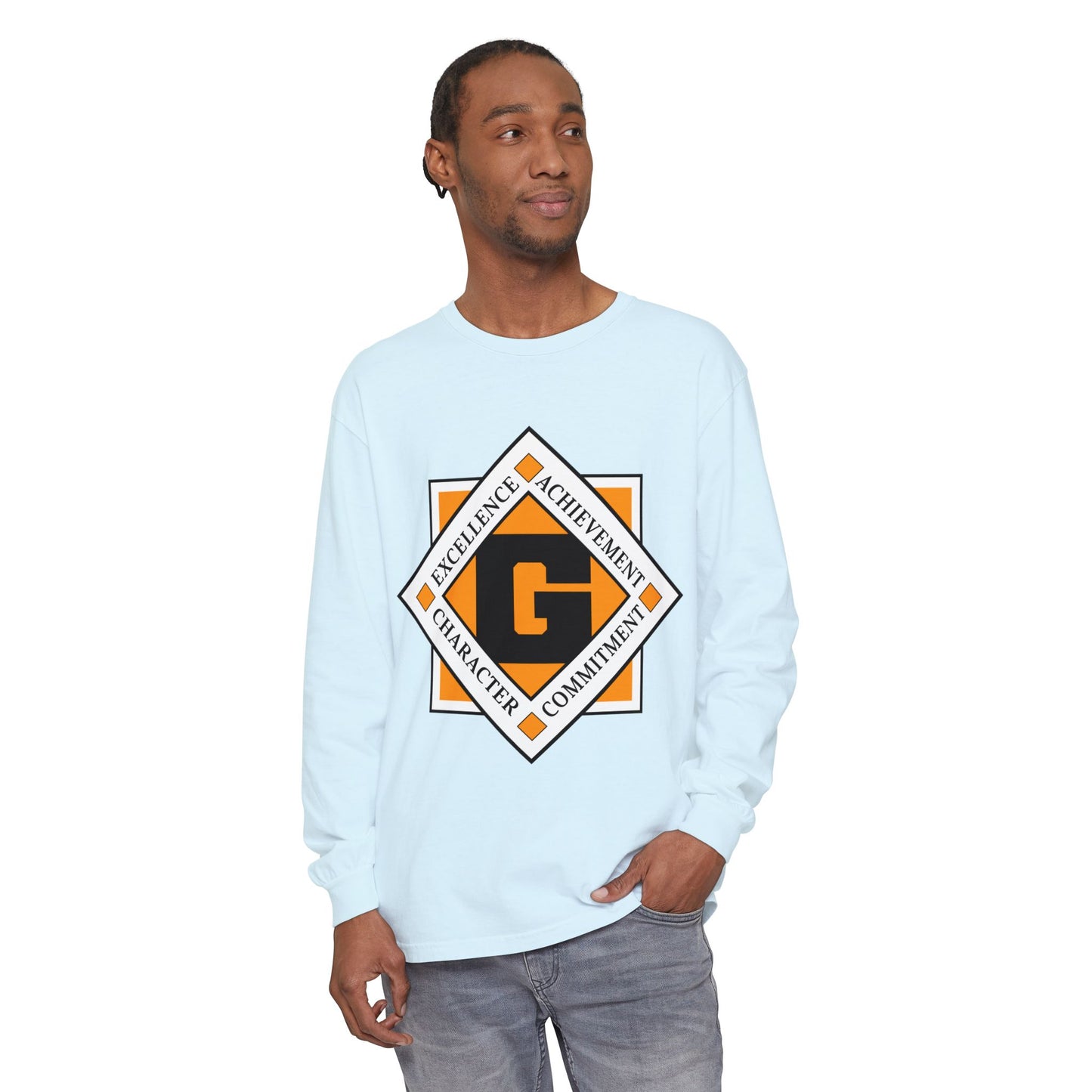Garment-Dyed Long Sleeve Tee