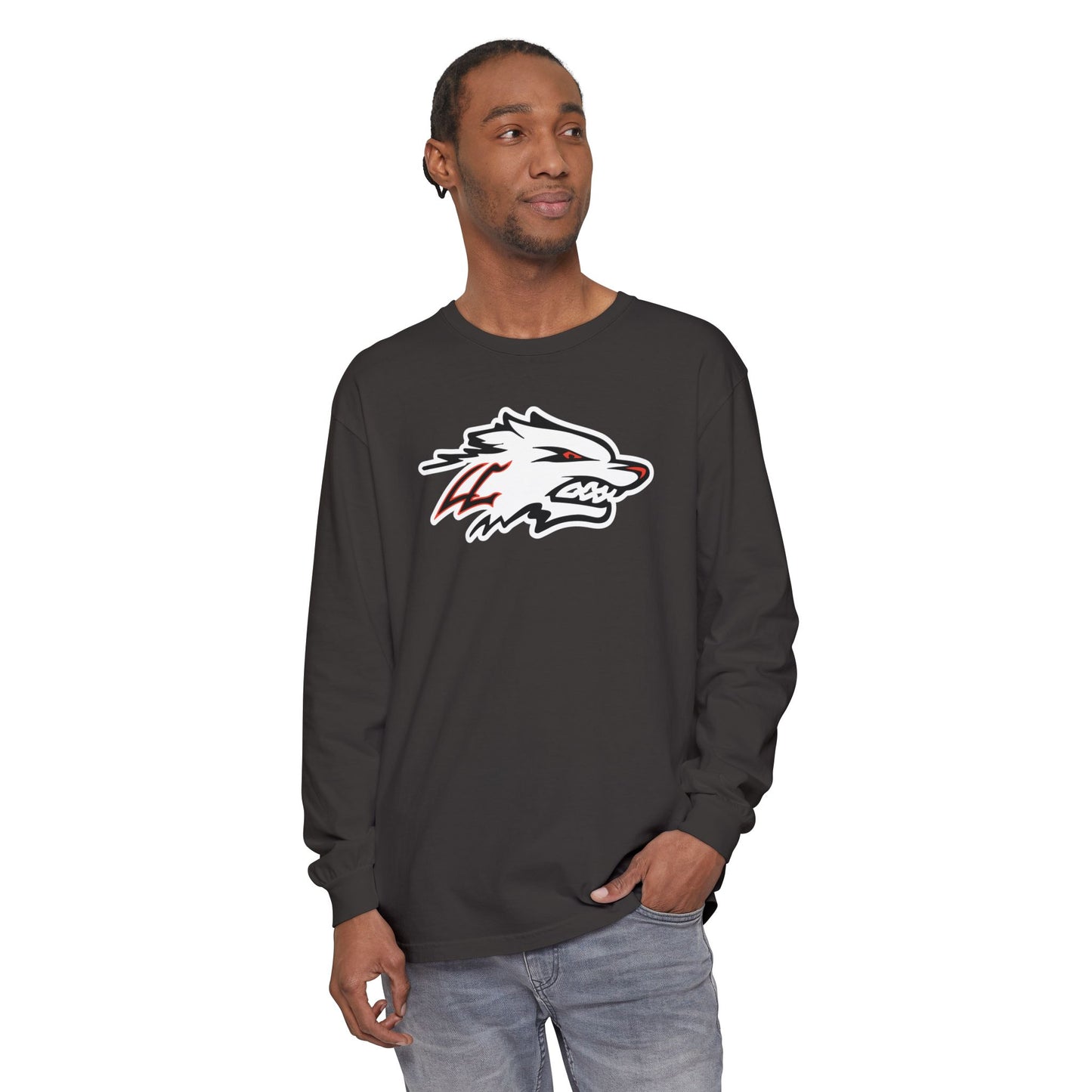 Garment-Dyed Long Sleeve Tee