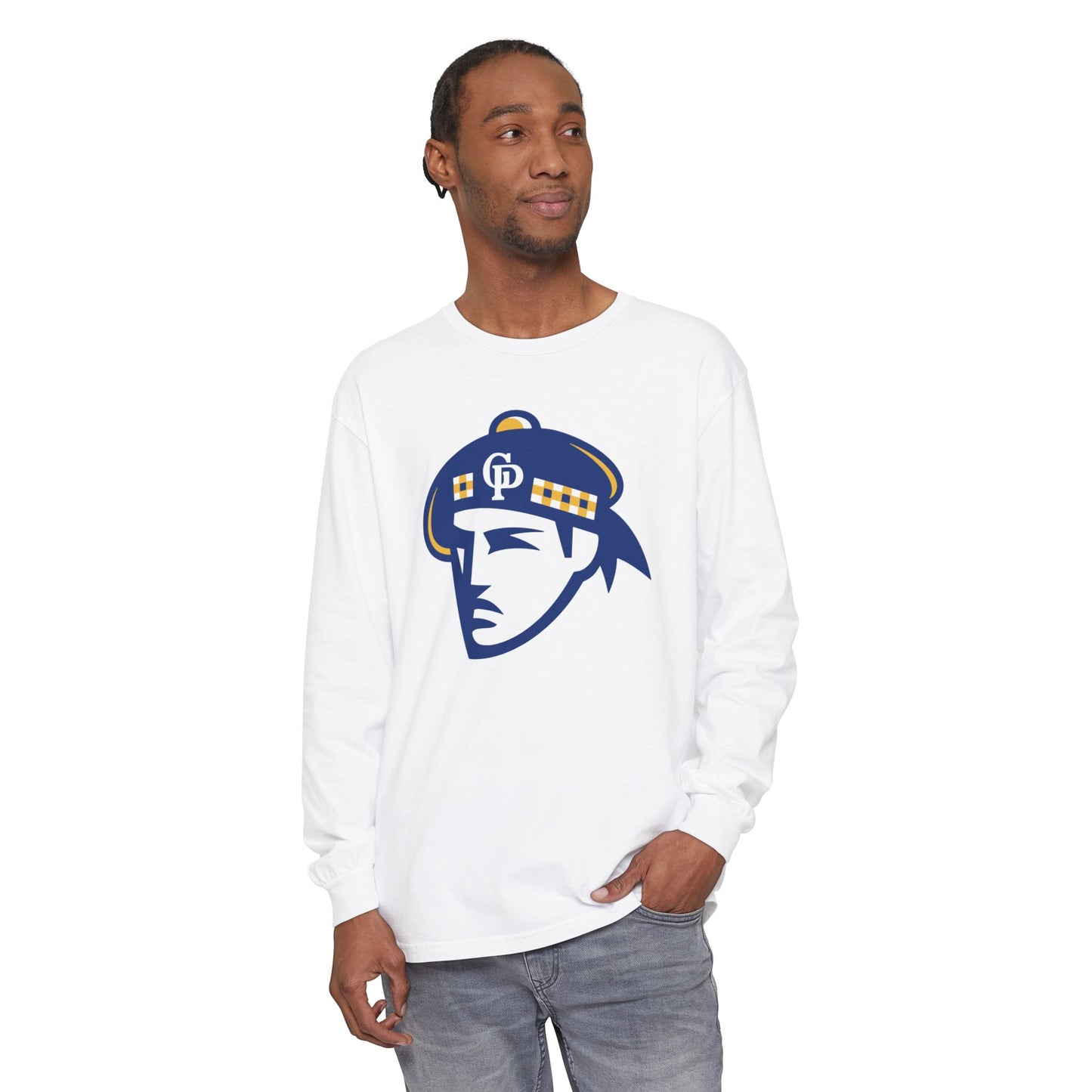 Garment-Dyed Long Sleeve Tee