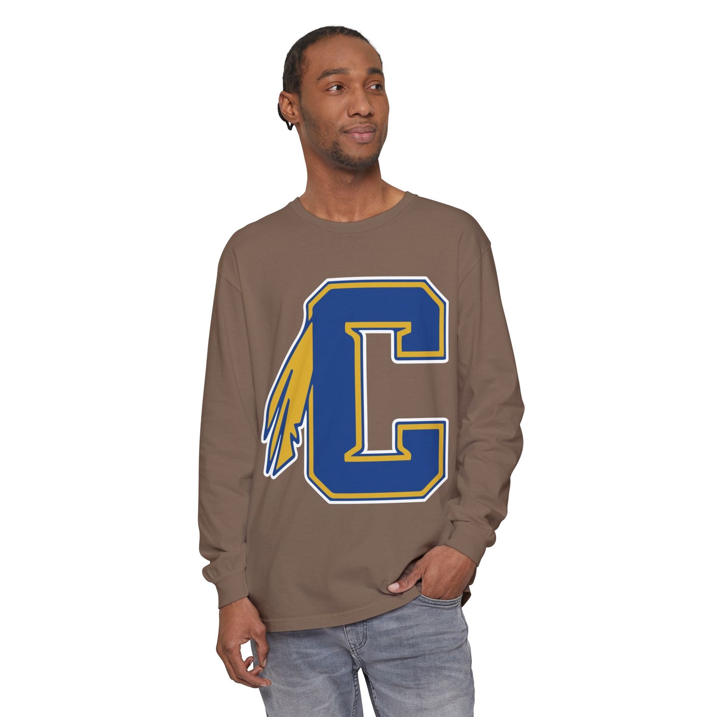 Garment-Dyed Long Sleeve Tee