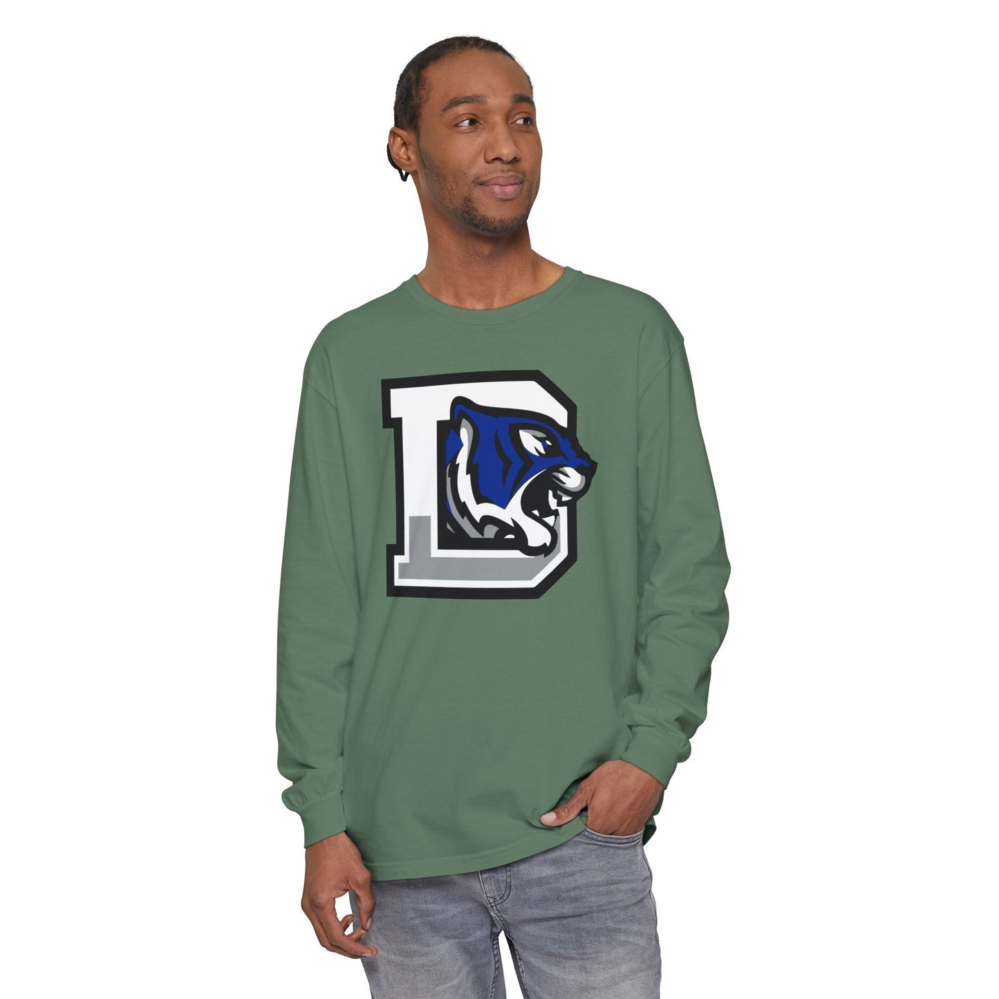 Garment-Dyed Long Sleeve Tee