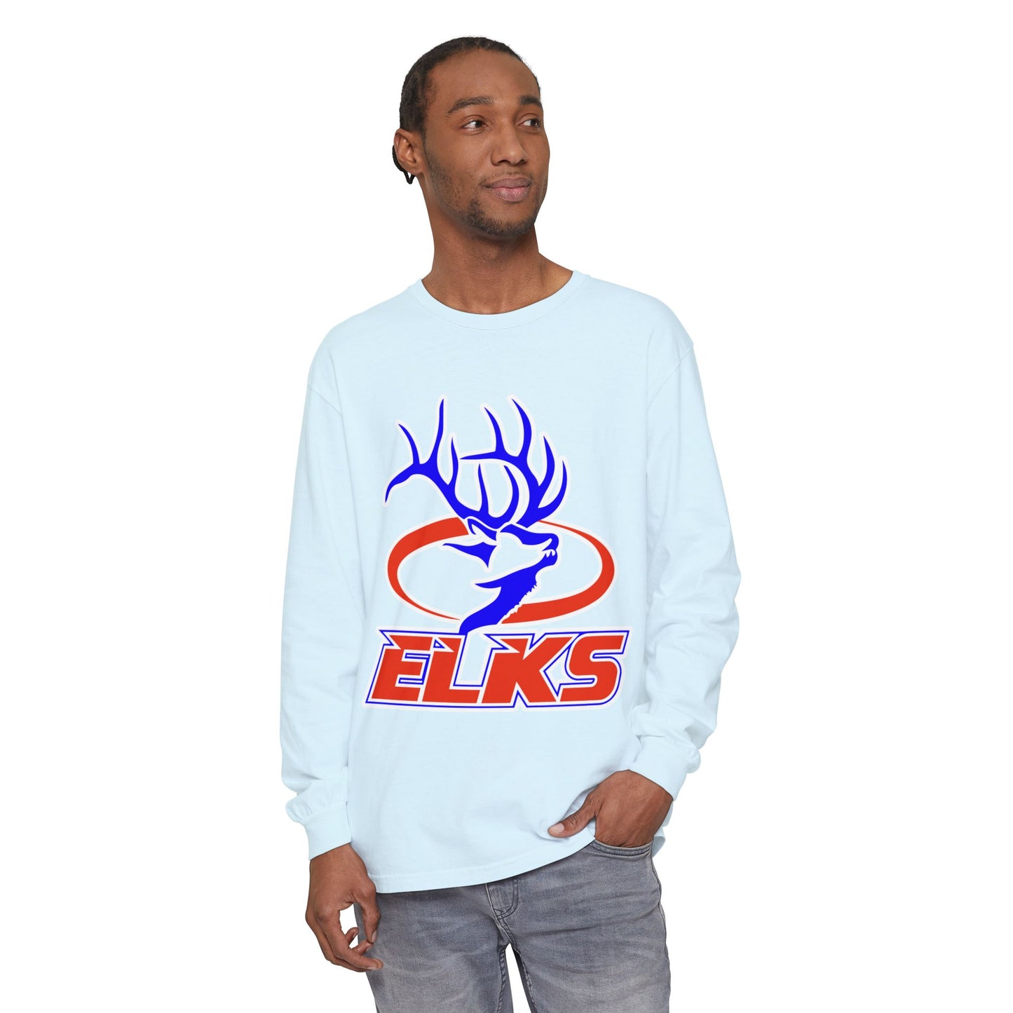 Garment-Dyed Long Sleeve Tee