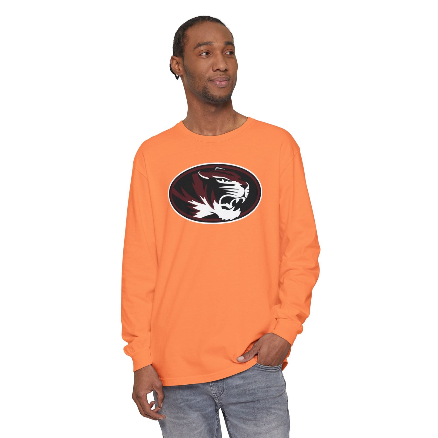 Garment-Dyed Long Sleeve Tee