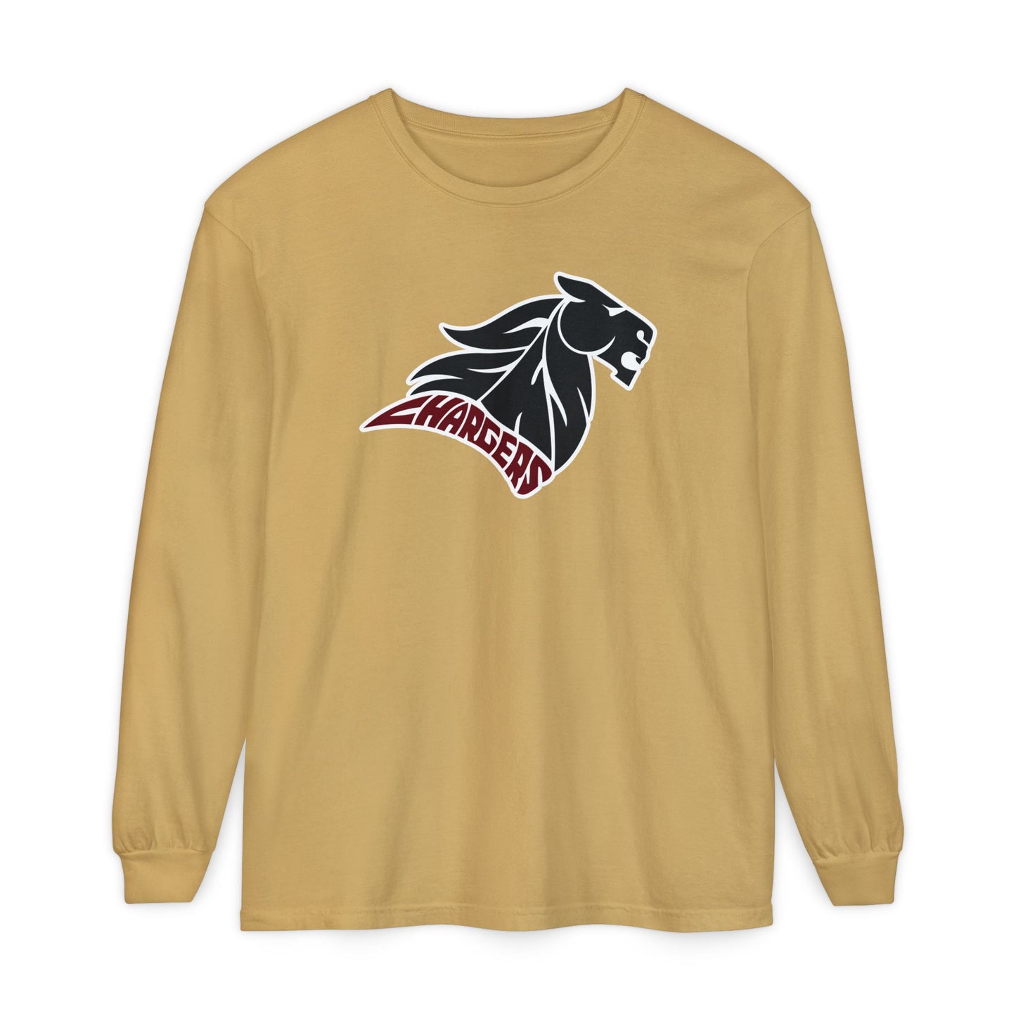 Garment-Dyed Long Sleeve Tee