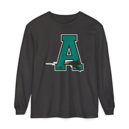 Garment-Dyed Long Sleeve Tee