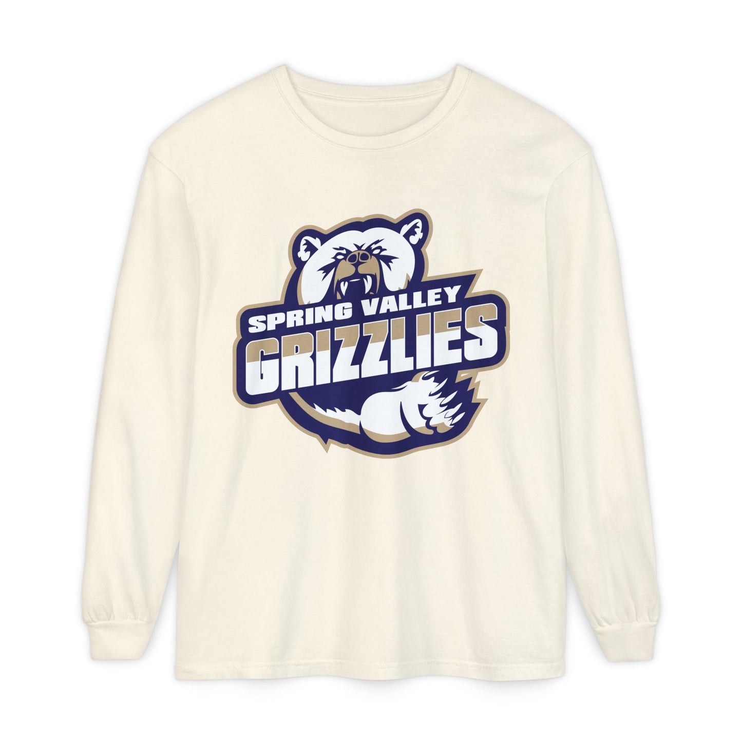 Garment-Dyed Long Sleeve Tee