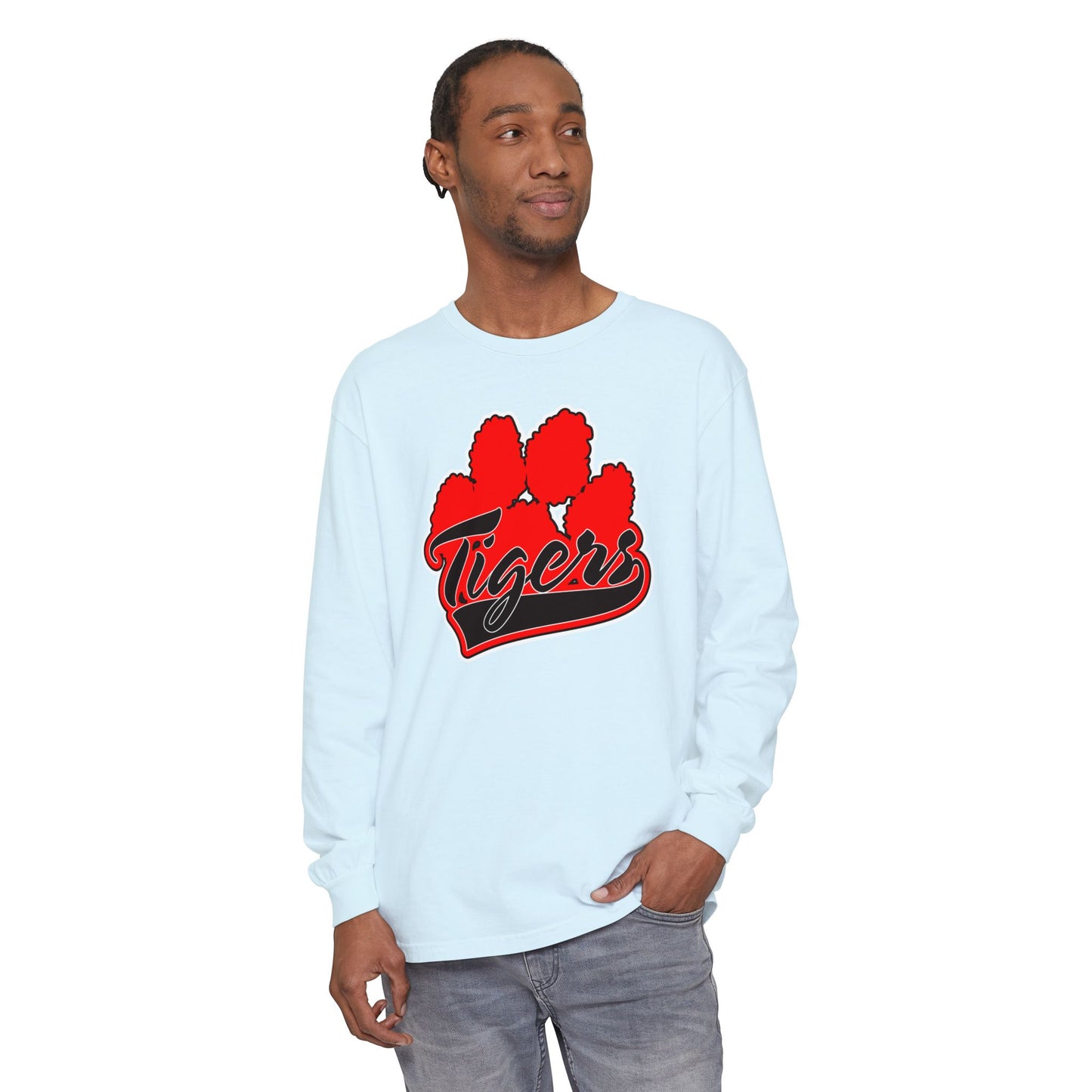 Garment-Dyed Long Sleeve Tee
