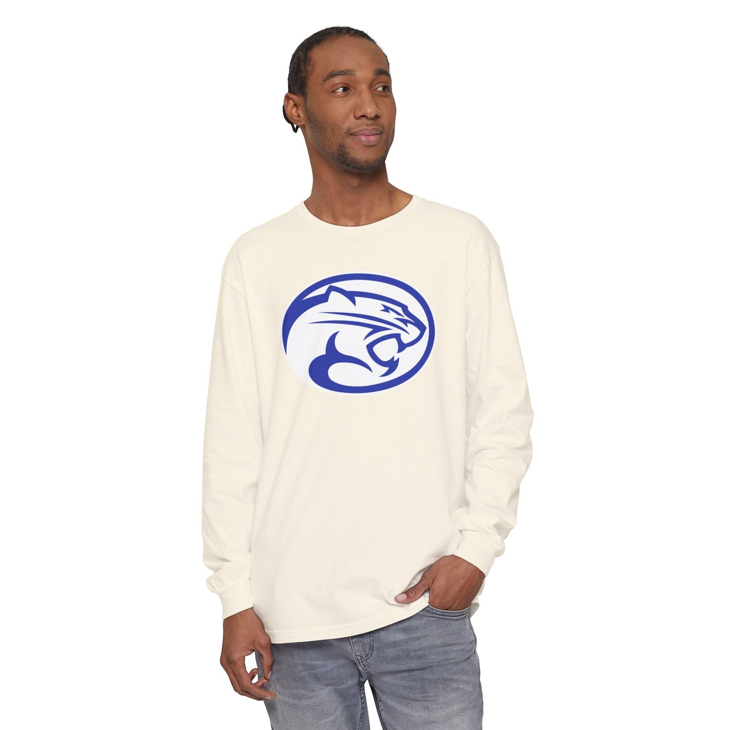 Garment-Dyed Long Sleeve Tee