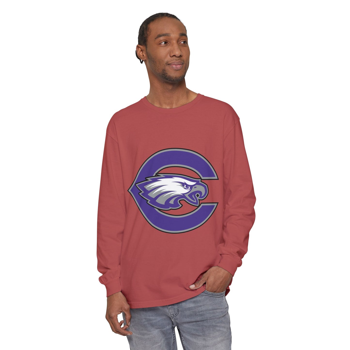 Garment-Dyed Long Sleeve Tee